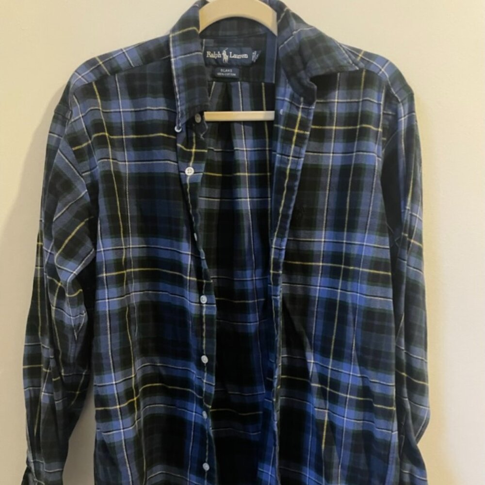 Ralph Lauren | Size S | Plaid  Blake Flannel Button Up